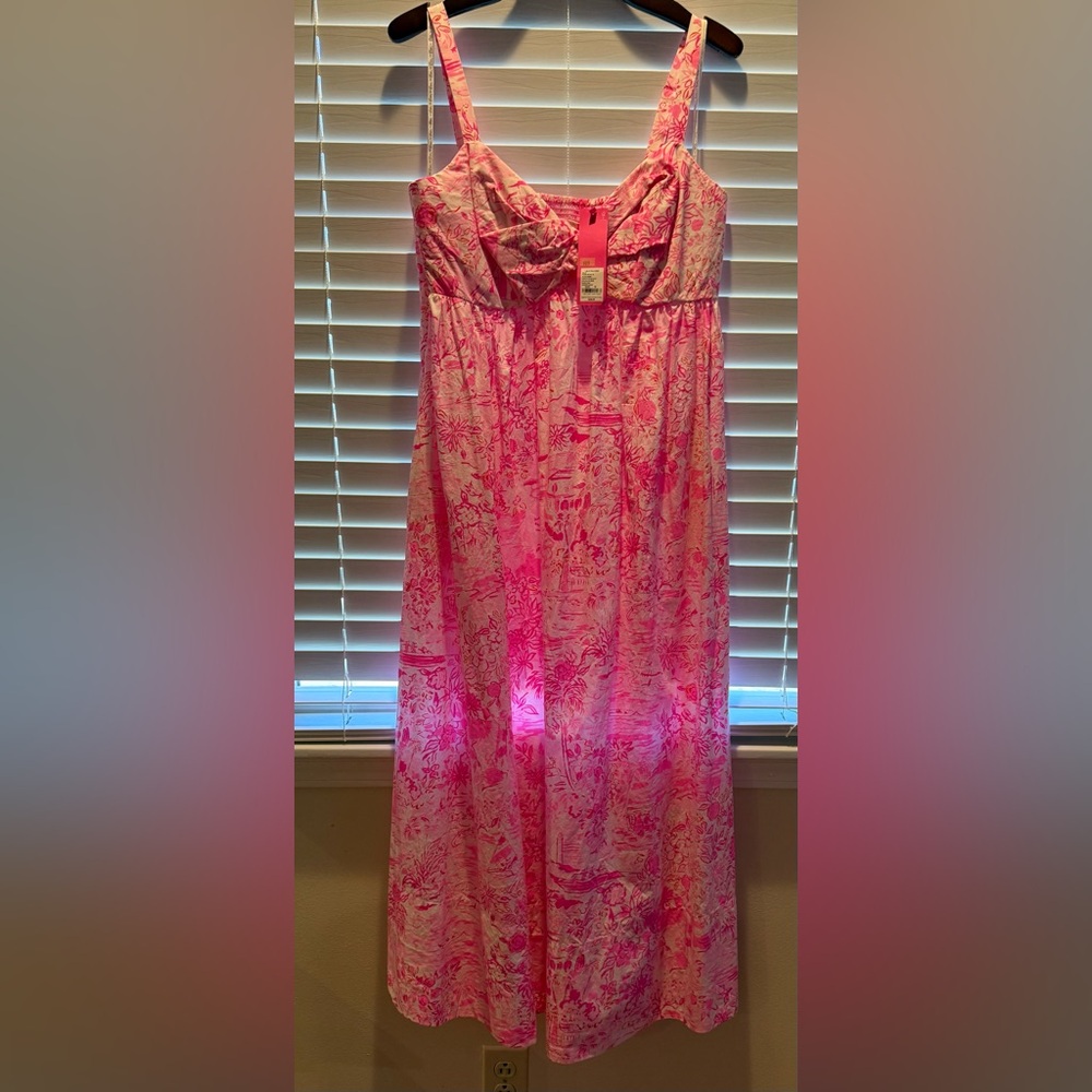 🆕 Lilly Pulitzer Azora Cotton Midi Dress